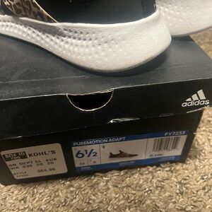 Adidas Cloudfoam Super Leopard Print Sneakers